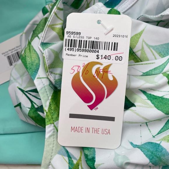 Amy Sport Frontline Sleeveless Athletic Golf Tank Top - NWT - Picture 6 of 6